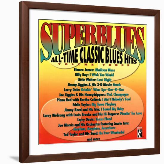 Superblues All-Time Classic Blues-null-Framed Art Print