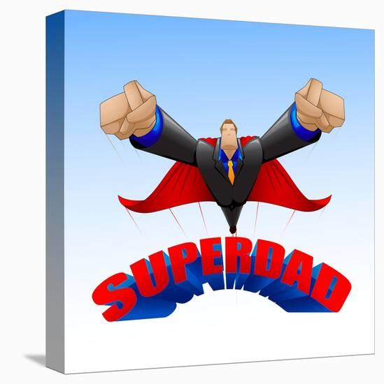 Superdad-stockshoppe-Stretched Canvas