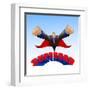 Superdad-stockshoppe-Framed Art Print