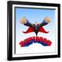 Superdad-stockshoppe-Framed Art Print