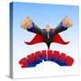 Superdad-stockshoppe-Stretched Canvas