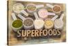 Superfoods Word-PixelsAway-Stretched Canvas