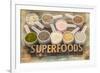 Superfoods Word-PixelsAway-Framed Photographic Print