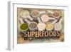 Superfoods Word-PixelsAway-Framed Photographic Print