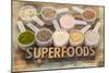 Superfoods Word-PixelsAway-Mounted Photographic Print