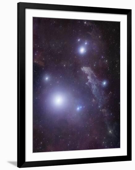 Supergiant Rigel and IC 2118 in Eridanus, Cederblad 41, the Witch Head Nebula-Stocktrek Images-Framed Photographic Print