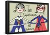 Superhero Friends-null-Framed Poster