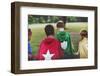 Superhero Kids Aspirations Fun Outdoors Concept-Rawpixel com-Framed Photographic Print