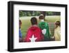 Superhero Kids Aspirations Fun Outdoors Concept-Rawpixel com-Framed Photographic Print