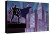 Superhero on Roof-Malchev-Stretched Canvas