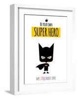 Superhero One-Ayse-Framed Art Print