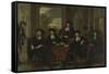 Superintendents of the Collegium Medicum in Amsterdam-Adriaen Backer-Framed Stretched Canvas