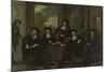 Superintendents of the Collegium Medicum in Amsterdam-Adriaen Backer-Mounted Art Print