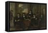 Superintendents of the Collegium Medicum in Amsterdam-Adriaen Backer-Framed Stretched Canvas