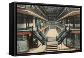 Superior Arcade, Cleveland, Ohio-null-Framed Stretched Canvas