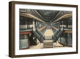 Superior Arcade, Cleveland, Ohio-null-Framed Art Print