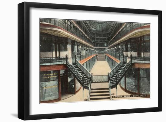 Superior Arcade, Cleveland, Ohio-null-Framed Art Print