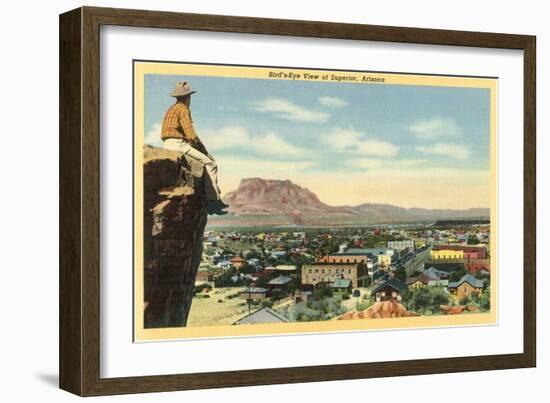 Superior, Arizona-null-Framed Art Print