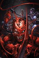 Superior Carnage #5 Cover: Carnage, Spider-Man, Wizard-Clayton Crain-Lamina Framed Poster