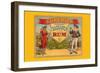 Superior Jamaica Type Rum-null-Framed Art Print