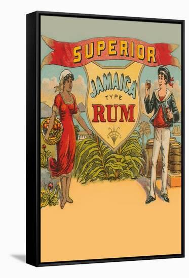 Superior Jamaica Type Rum-null-Framed Stretched Canvas