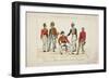 Superior Officers of the English Army, Army of Allied Sovereigns, 1815-Adrien Pierre Francois Godefroy-Framed Giclee Print