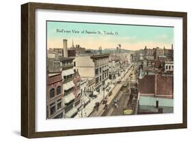 Superior Street, Toledo, Ohio-null-Framed Art Print