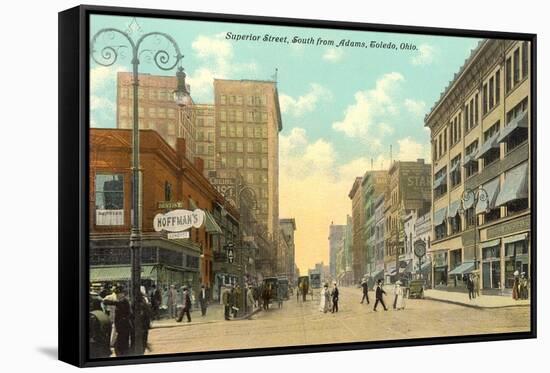 Superior Street, Toledo-null-Framed Stretched Canvas