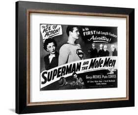 Superman And the Mole Men, Phyllis Coates, George Reeves, 1951-null-Framed Art Print