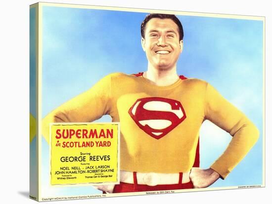 Superman in Scotland Yard, 1954-null-Stretched Canvas