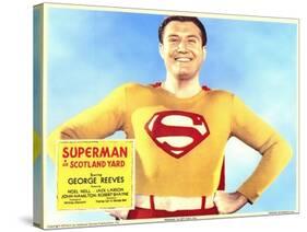 Superman in Scotland Yard, 1954-null-Stretched Canvas