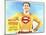 Superman in Scotland Yard, 1954-null-Mounted Art Print