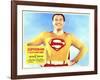 Superman in Scotland Yard, 1954-null-Framed Art Print