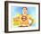 Superman in Scotland Yard, 1954-null-Framed Art Print