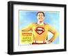 Superman in Scotland Yard, 1954-null-Framed Art Print