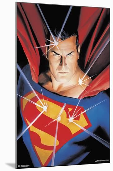 SUPERMAN - PORTRAIT-null-Mounted Poster