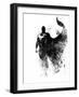 Superman Watercolor I-Jack Hunter-Framed Art Print