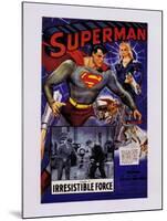 Superman-The Vintage Collection-Mounted Art Print