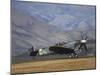 Supermarine Spitfire, British and Allied WWII War Plane, South Island, New Zealand-David Wall-Mounted Premium Photographic Print