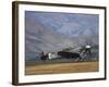 Supermarine Spitfire, British and Allied WWII War Plane, South Island, New Zealand-David Wall-Framed Photographic Print