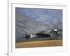 Supermarine Spitfire, British and Allied WWII War Plane, South Island, New Zealand-David Wall-Framed Photographic Print