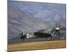 Supermarine Spitfire, British and Allied WWII War Plane, South Island, New Zealand-David Wall-Mounted Photographic Print