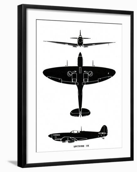 Supermarine Spitfire Mk Ix, 1941-null-Framed Giclee Print