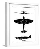 Supermarine Spitfire Mk Ix, 1941-null-Framed Giclee Print