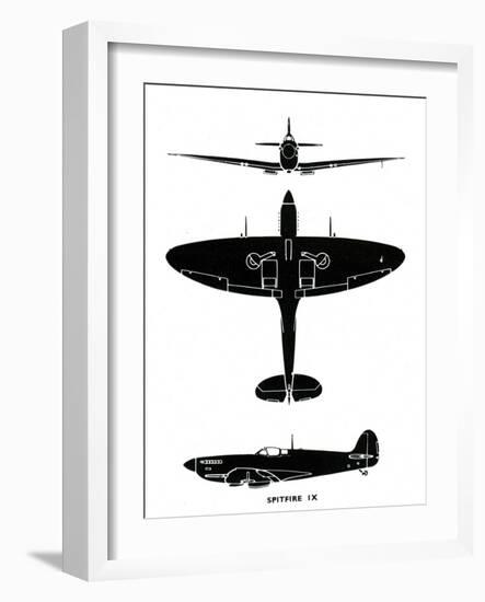 Supermarine Spitfire Mk Ix, 1941-null-Framed Giclee Print