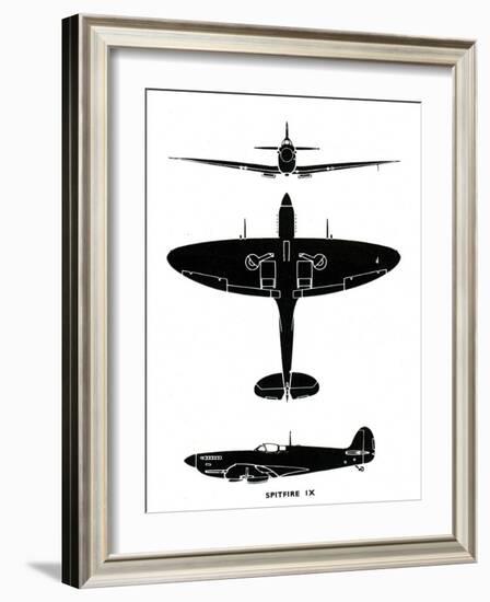 Supermarine Spitfire Mk Ix, 1941-null-Framed Giclee Print