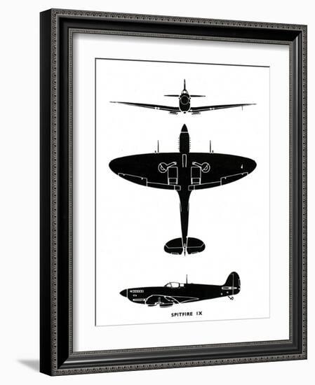 Supermarine Spitfire Mk Ix, 1941-null-Framed Giclee Print