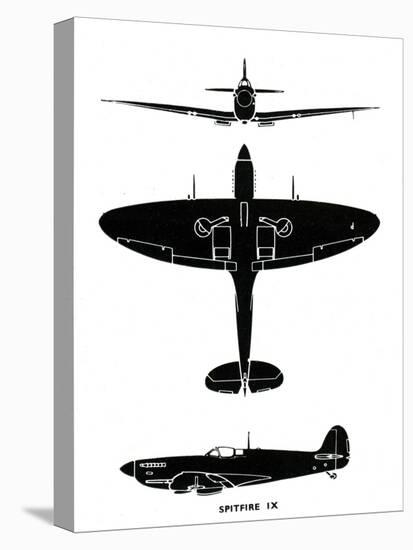 Supermarine Spitfire Mk Ix, 1941-null-Stretched Canvas