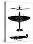 Supermarine Spitfire Mk Ix, 1941-null-Stretched Canvas
