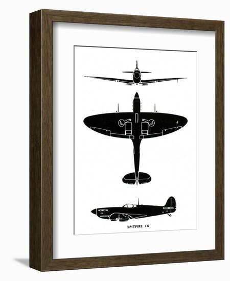 Supermarine Spitfire Mk Ix, 1941-null-Framed Giclee Print